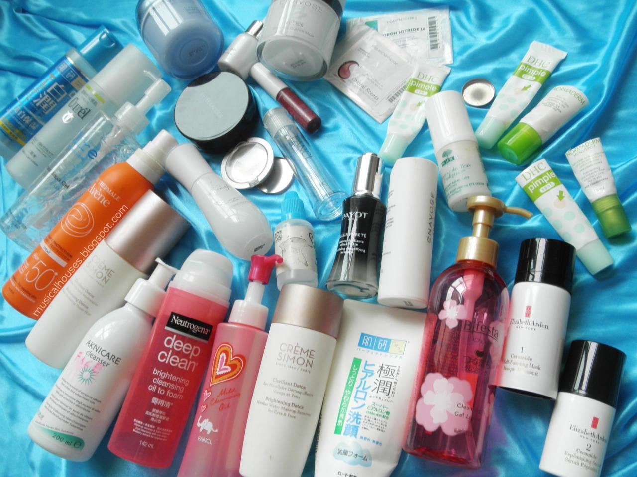 Mega Empties Post Part 1: Acne Skincare, Lotions, Cleansers, Oil Makeup ... Skincare for dark skin
