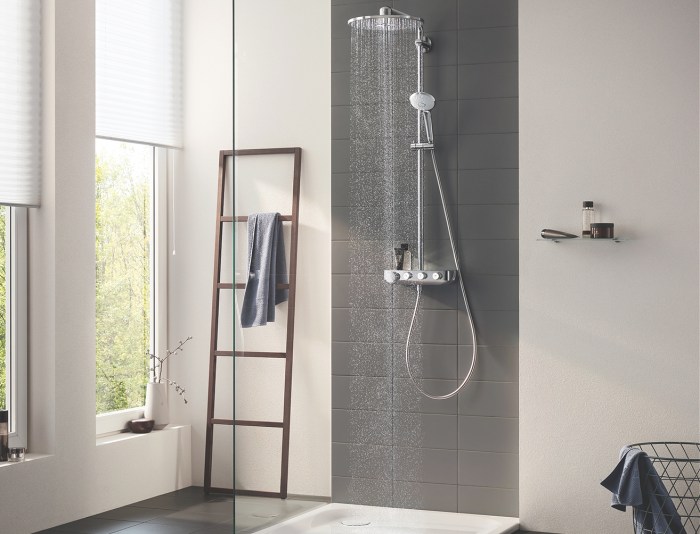 Euphoria SmartControl – Thermostatic Shower System – Grohe