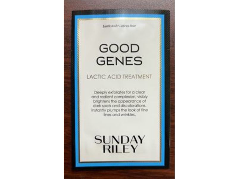 Good Genes – Lactic Acid Treatment – Sunday Riley Review