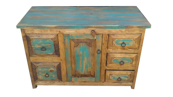 Sonoma Vanity – Rustic Reclaimed Wood Vanity – Hardware Resources