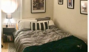 CB2 Drommen Bed Reviewing the Aesthetic of the Solid Acacia and Leather Headboard