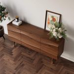 AllModern Jasper Sideboard Testing the Style and Storage of the Walnut Buffet