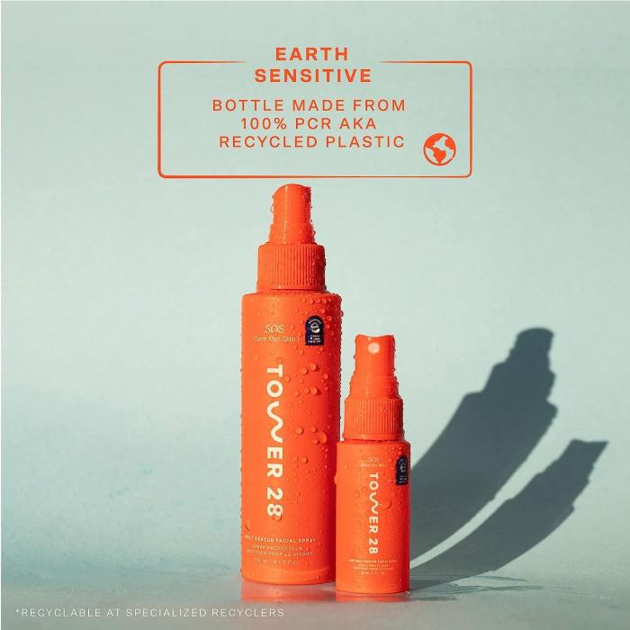 Tower 28 SOS Daily Rescue Spray Reviewing the Best Hypochlorous Acid Mist for Acne