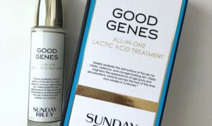 Sunday Riley Good Genes Evaluating the Best Lactic Acid Treatment for Instant Radiance