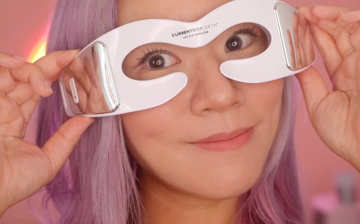 CurrentBody Skin LED Eye Perfector Evaluating the Best Targeted Anti-Aging Light Tool