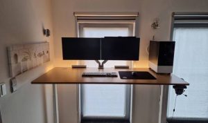 Fully Jarvis Standing Desk Testing the Best Motorized Height-Adjustable Workstation