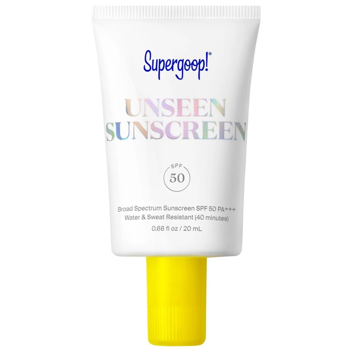 Supergoop! Unseen Sunscreen Reviewing the Best Invisible Primer and SPF Performance